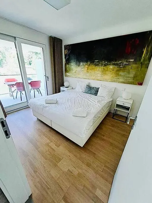 Garden View Luxury Flat With Terrace & Parking- Apartment Luxembourg Luxembourg